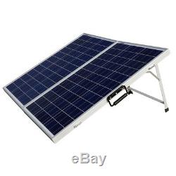 DC 12V Solar Powered Water Pump +120W Folding Solar Panel Garden Fountains Pump