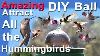 Diy Ball Endless Water Hummingbird Birdbath Attracts Birds Solar Powered Water Fountain In Garden