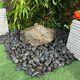 Drilled Natural Boulder 12 Garden Water Feature, Outdoor Fountain Great Value
