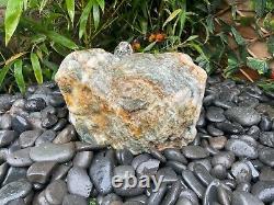 Drilled Natural Boulder 34 Garden Water Feature, Outdoor Fountain Great Value