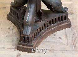 Early 20th Century Antique Cast Iron Fountain / Birdbath / Water Feature