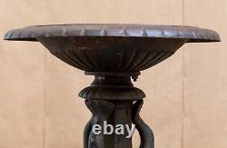 Early 20th Century Antique Cast Iron Fountain / Birdbath / Water Feature