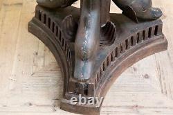 Early 20th Century Antique Cast Iron Fountain / Birdbath / Water Feature