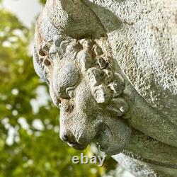 Easy Fountain Impressions Lioness Tiered Garden Water Feature Stone Effect