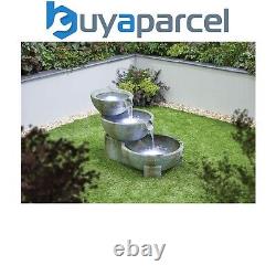 Easy Fountain Impressions Oasis Tiered Garden Water Feature Stone Effect