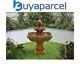 Easy Fountain Impressions Odyssey Tiered Garden Water Feature Stone Effect