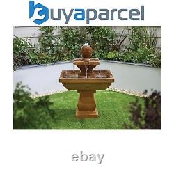 Easy Fountain Impressions Odyssey Tiered Garden Water Feature Stone Effect