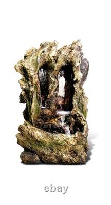 Edenbourgh Easy Fountain Colorado Falls Cascading Water Feature with Lights