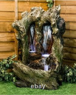 Edenbourgh Easy Fountain Colorado Falls Cascading Water Feature with Lights
