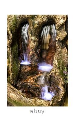 Edenbourgh Easy Fountain Colorado Falls Cascading Water Feature with Lights