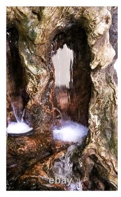Edenbourgh Easy Fountain Colorado Falls Cascading Water Feature with Lights