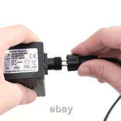 Electric Outdoor Water Fountain Ball Garden Water Feature Status With 6 LED Lights