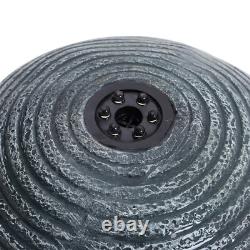 Electric Water Feature Fountain with LED Lights Sphere Ball Garden Deck Ornaments