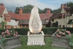 Flame On Heritage Tub Water Fountain Feature Stone Garden Ornament Statue