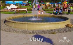 Fountain City Garden 600 cm Pond Sculpture Park Decoration Water Huge OCZKO DUE