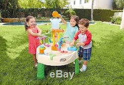 Fountain Factory Water Table Childrens Toddler Outdoor Garden Fun Play Taps Pipe