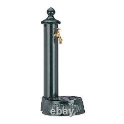 Free Standing Garden Fountain Column, Nostalgia, Aluminium, Water Feature