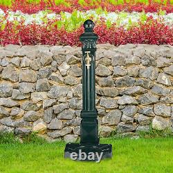 Freestanding water fountain Nostalgic Garden Well Vintage Outdoor Decor 5.4 kg