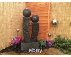 Friendship Contemporary Water Feature, Mains Powered, Modern Fountain, Garden