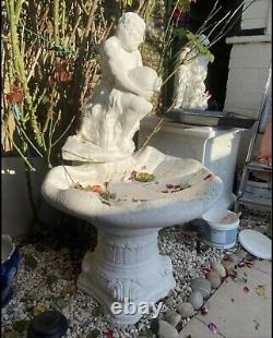 GARDEN GREEK STONE ORNAMENT Water Fountain