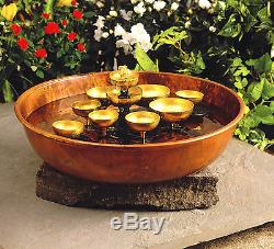 Garden Decor Garden Oasis Water Bell Fountain Garden Chime