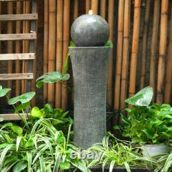 Garden Outdoor LED Ball Water Feature Fountain Electric LED Water Pump Decor UK Garden Outdoor LED Ball Water Feature Fountain Electric LED Water Pump Decor UK