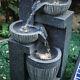 Garden Solar Water Feature Led Fountain Outdoor Indoor Resin Ornament Pump Light