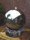Garden Water Feature 42cm Diameter Steel Sphere With Steel Base Garden Fountain