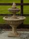 Garden Water Feature Large Pineapple Two Tier Stone Fountain