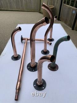 Garden Water Feature / Spout / Fountain Vintage Copper Bottom Entry