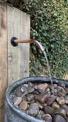 Garden Water Feature / Spout / Fountain Vintage Copper Traditional Large