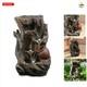 Garden Water Feature Tree Log Fountain, Led Lights & Cascading, Mains Powered