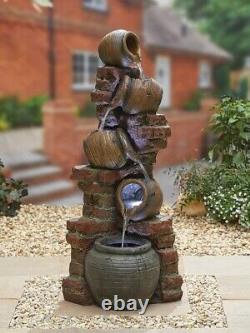 Garden Water Feature Village Spring Fountain Large Outdoor Freestanding Feature