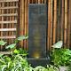 Garden Water Fountain Feature With Lights Outdoor Tall Waterfall Electric Pump