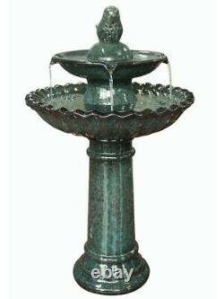 Granada Ceramic Fountain Water Feature By Aqua Creations INSP3747