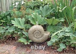 Grand Ammonite Fossil Fountain Garden Water Feature