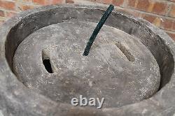 Granery Tub Ball Stone Water Fountain Feature Garden Ornament