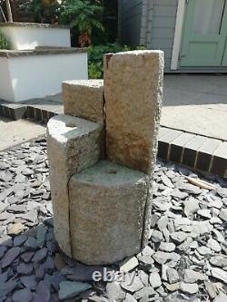 Granite 4 Towers Water Feature / Fountain worth £800 new if you check