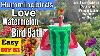 How To Make Hummingbird Endless Water Fountain Loved Cup Bird Bath No Ac Or Solar Powered Portable