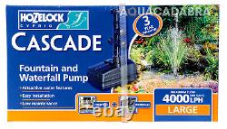 Hozelock Cascade Fountain & Waterfall Pump 450 700 1500 4000 Garden Fish Pond
