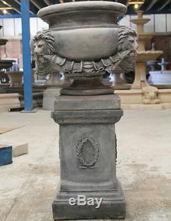 Huge Range Of Outdoor Stone Garden Lions Urn Water Fountain Feature