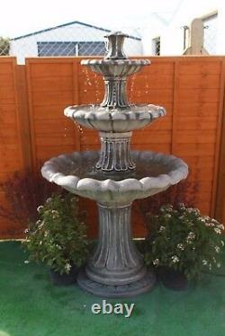 Huge Range Of Stone Outdoor Garden Water Feature Fountain 6 Foot 10