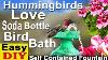 Hummingbird Fountain Attracts Hummingbirds How To Make Birdbath For Garden Or Patio No Sun Or Solar