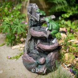 Kelkay Easy Fountain Frog Pools Outdoor Water Fountain Feature