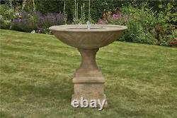 Kelkay Easy Fountain RHS Hyde Garden Water Feature Fountain Stone Effect