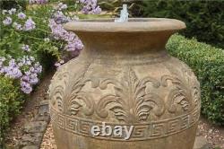 Kelkay Easy Fountain RHS Wisley Urn Garden Water Feature Fountain Stone Effect