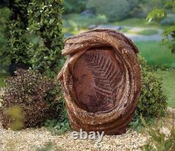 Kelkay Forest Fern Water Feature Garden Fountain LED LIGHT