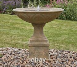 Kelkay Fountain RHS Hyde Garden Water Feature Natural Stone Effect