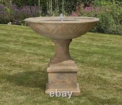 Kelkay Fountain RHS Hyde Garden Water Feature Natural Stone Effect