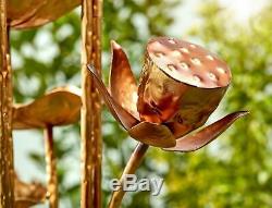 Kelkay Solar Dancing Leaves Water Feature solar powered garden fountain with led